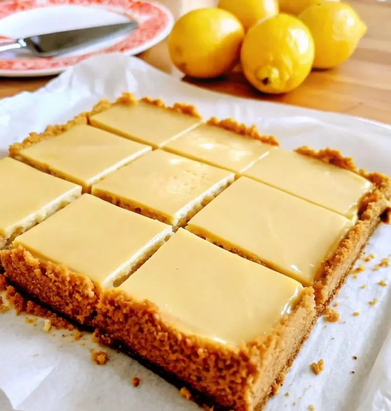 Creamy Lemon Squares Recipe