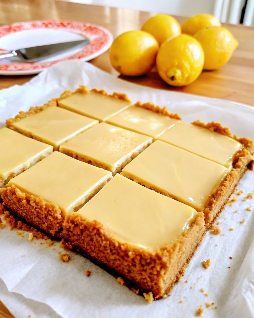 Creamy Lemon Squares Recipe