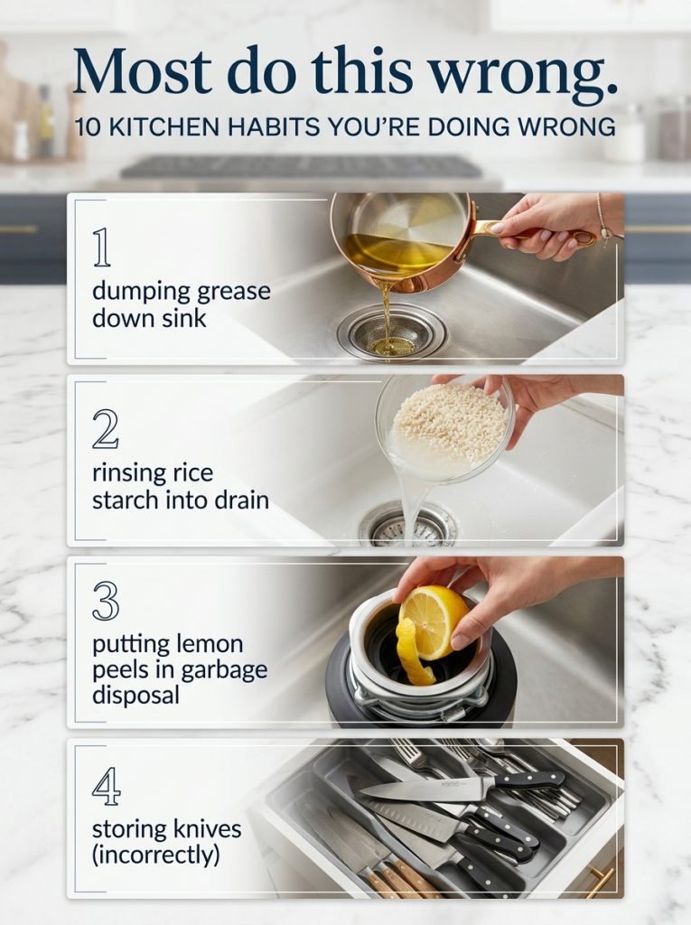 11 Kitchen Habits You Think Are Fine… But Are Secretly Ruining Your Food