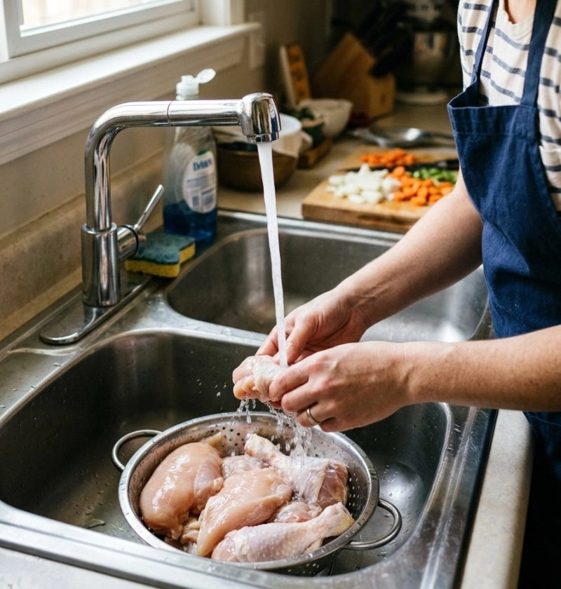 Should You Rinse Raw Meat Before Cooking? Here’s What Actually Matters
