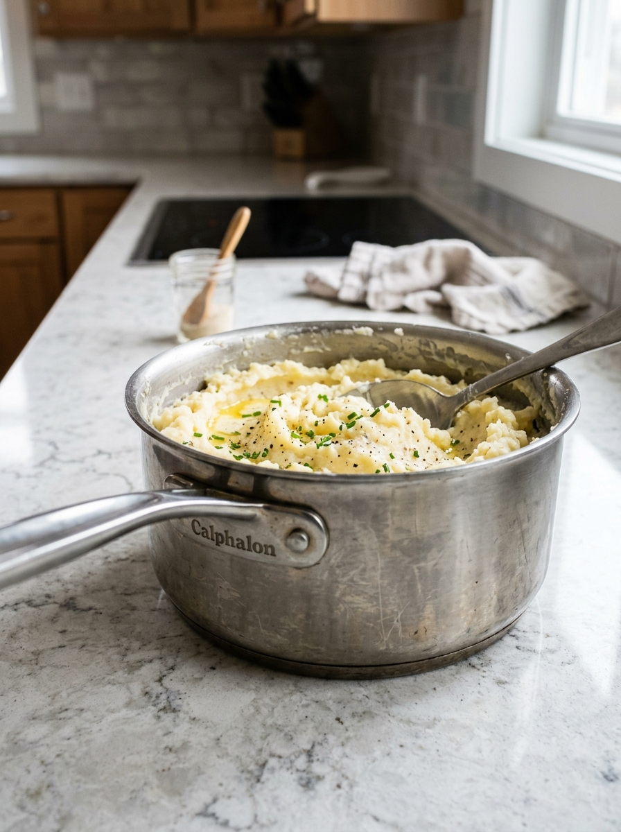 Purè di patate cremosissimo dello chef