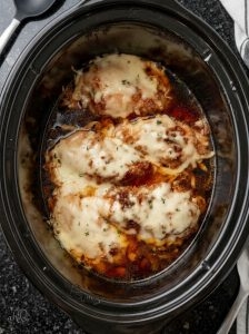 Slow Cooker 4-Ingredient Bangers and Onions