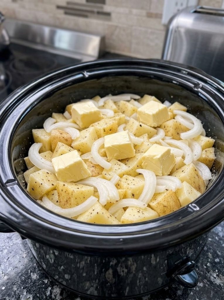 Slow Cooker Irish Potatoes