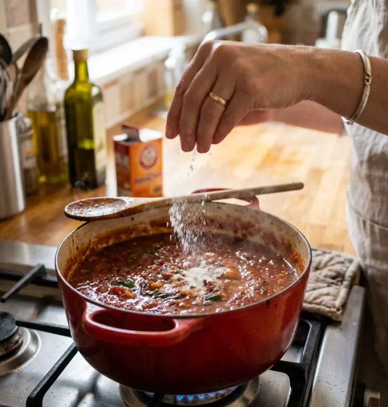 Why My Grandma Adds Baking Soda to Tomato Sauce (And Honestly… It Works)