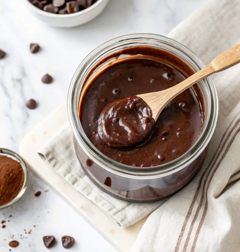 Slow Cooker 4-Ingredient Hot Fudge