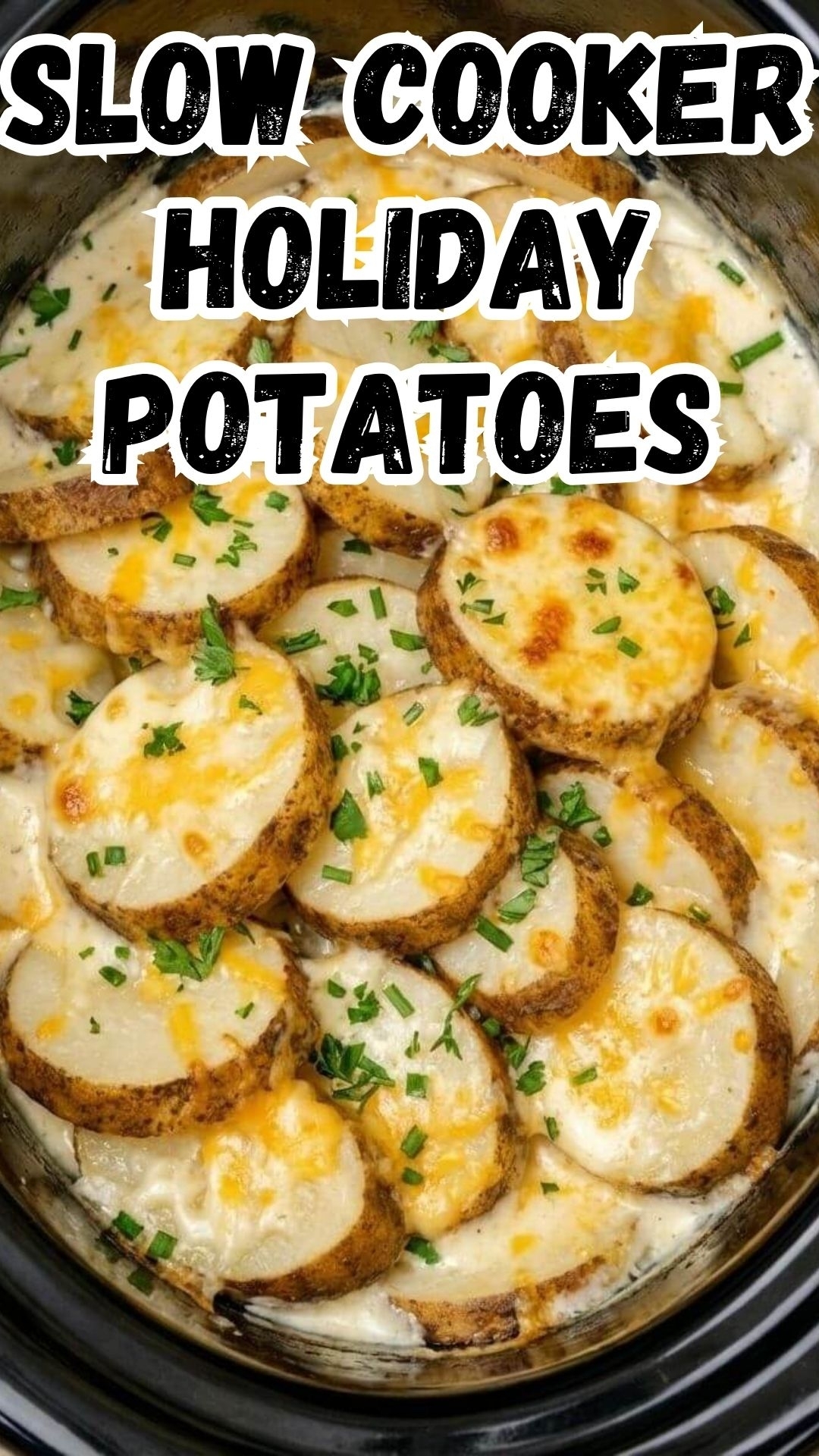 3-Ingredient Slow Cooker Holiday Potatoes 3-Ingredient Slow Cooker Holiday Potatoes