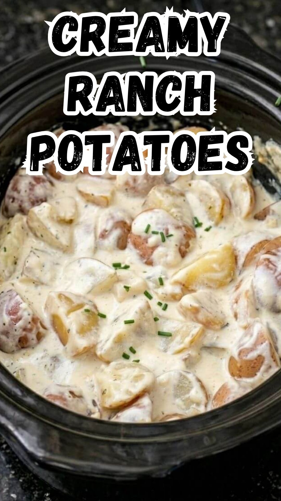 Slow Cooker Creamy Ranch Potatoes Slow Cooker Creamy Ranch Potatoes