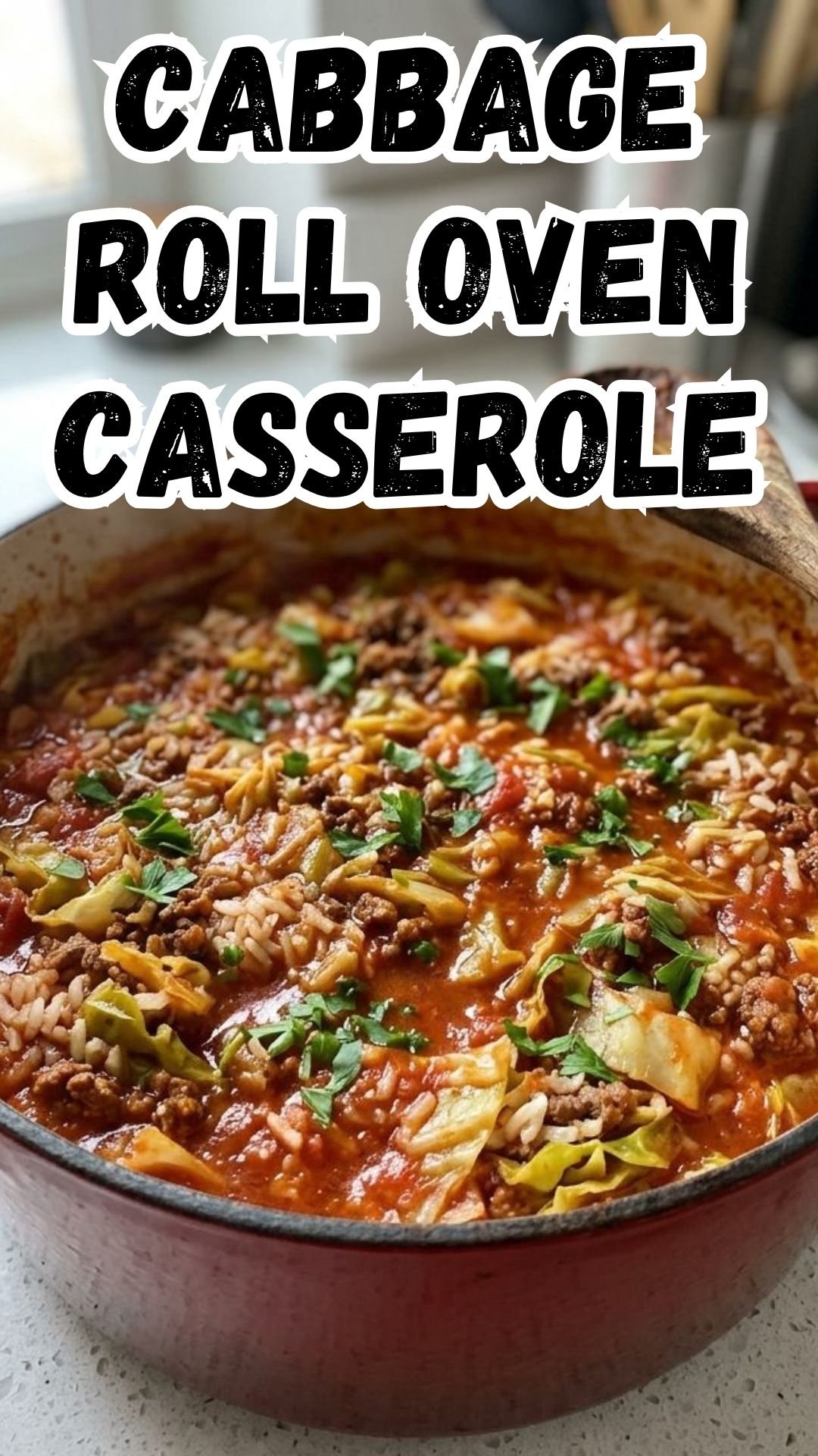 Lazy Cabbage Roll Dutch Oven Casserole Lazy Cabbage Roll Dutch Oven Casserole