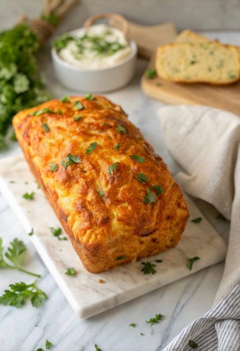 Herb & Cheese Quick Bread