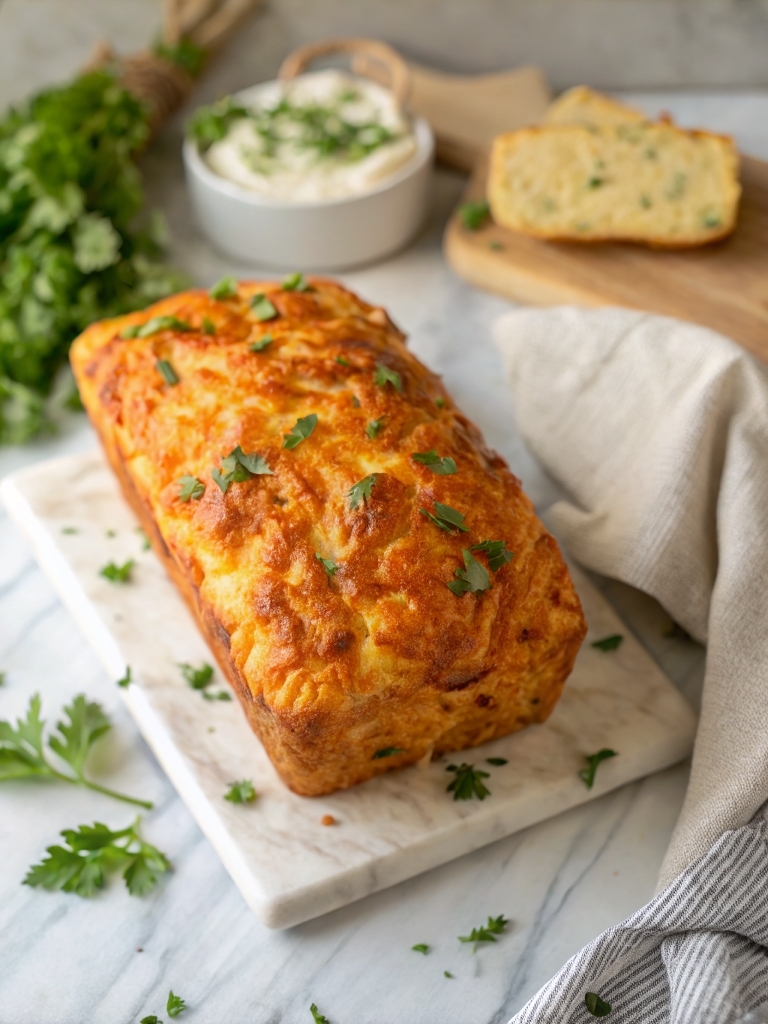 Herb & Cheese Quick Bread