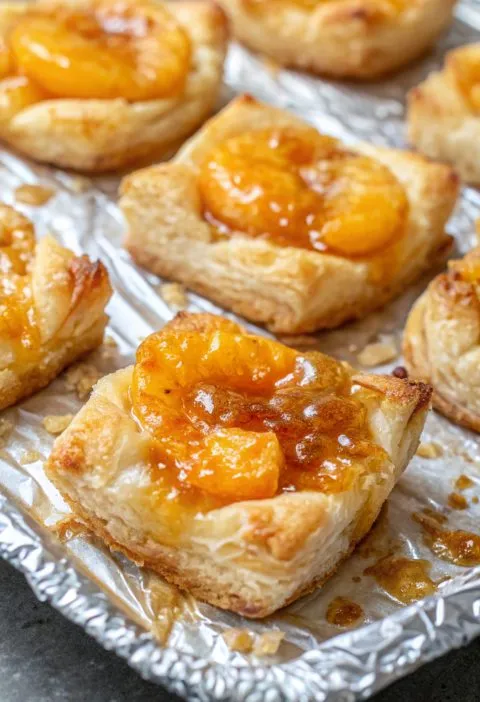 Southern 3-Ingredient Peach Brie Bites