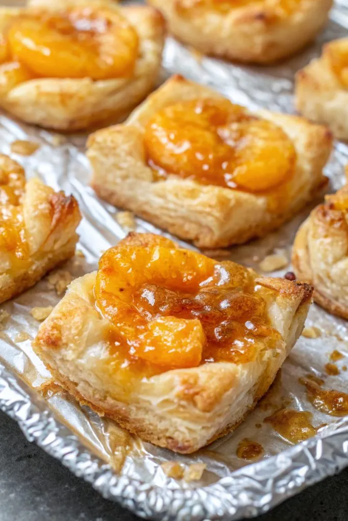 Southern 3-Ingredient Peach Brie Bites