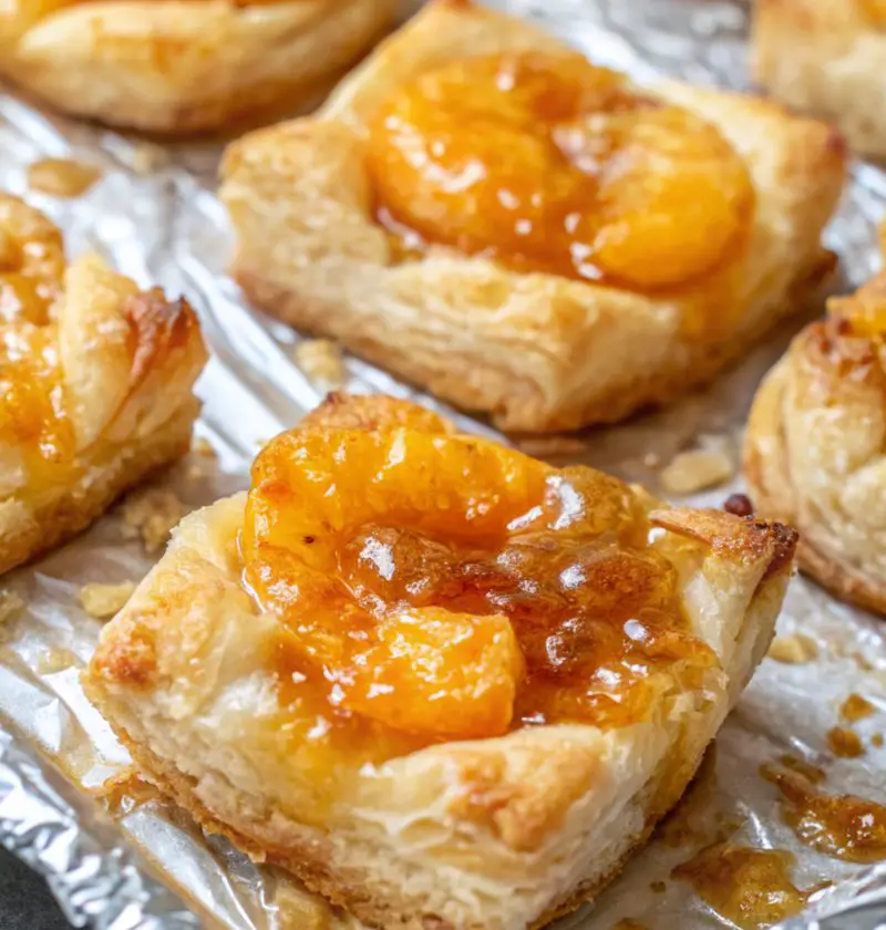 Southern 3-Ingredient Peach Brie Bites