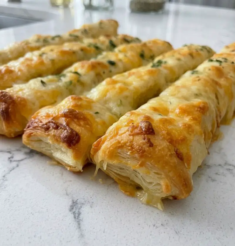 Cheesy Zucchini Breadsticks