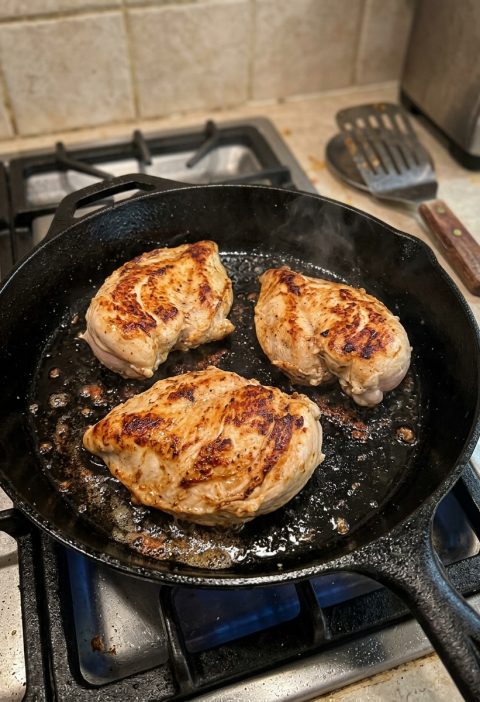 Why Chicken Breasts Shrink And Curl Up When You Cook Them