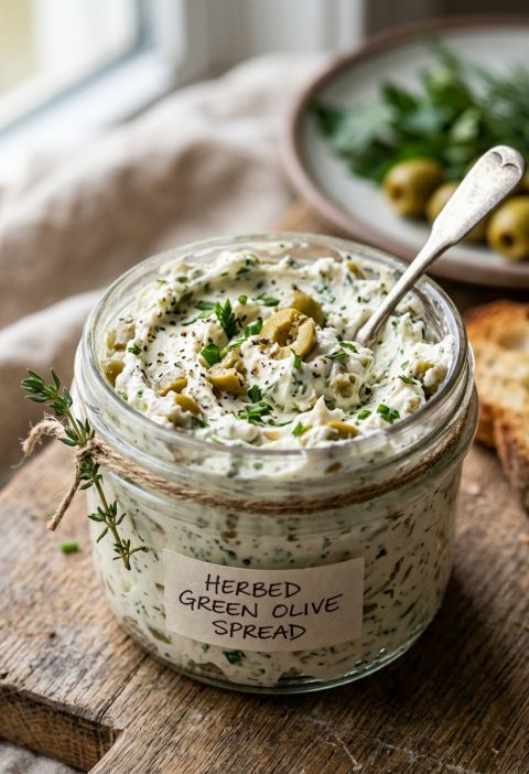 Cream Cheese and Olive Spread