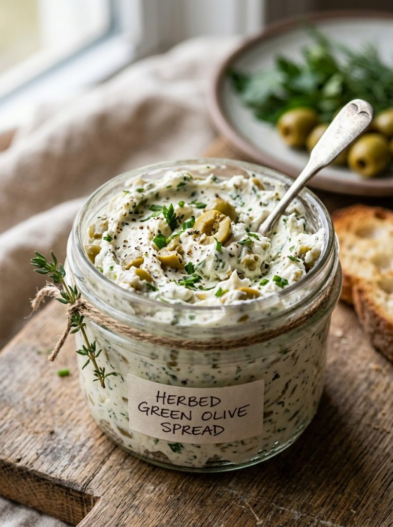 Cream Cheese and Olive Spread