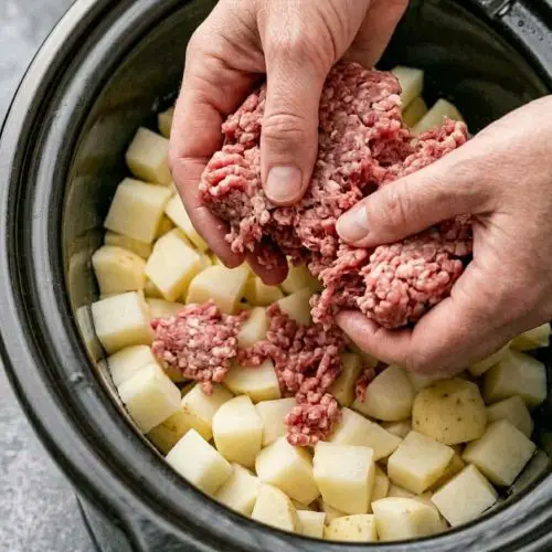 Slow Cooker Amish Poor Man’s Stew