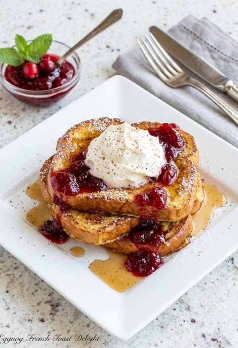 Eggnog French Toast