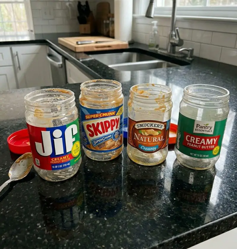 Don’t Toss Those Peanut Butter Jars Yet — 10 Surprisingly Useful Ways To Reuse Them Around The House