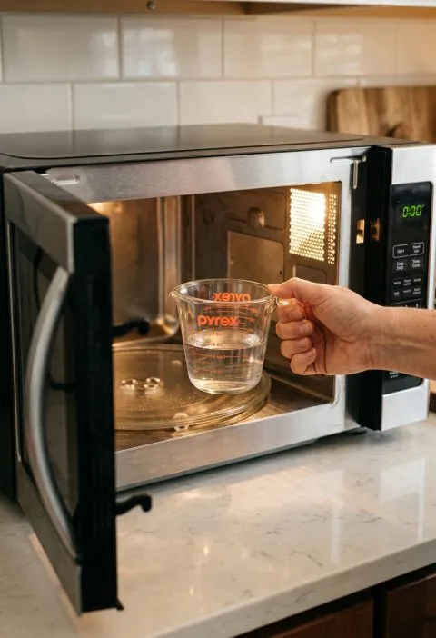 She Put a Cup of Vinegar in Her Microwave… and Honestly, I Wish I’d Tried It Sooner