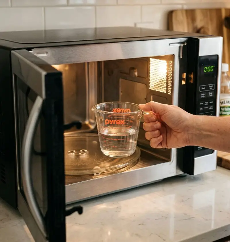 She Put a Cup of Vinegar in Her Microwave… and Honestly, I Wish I’d Tried It Sooner