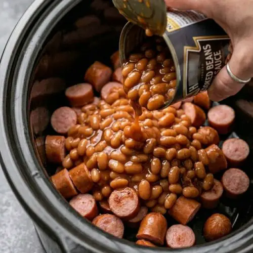 Slow Cooker 5-Ingredient Beanie Weenies