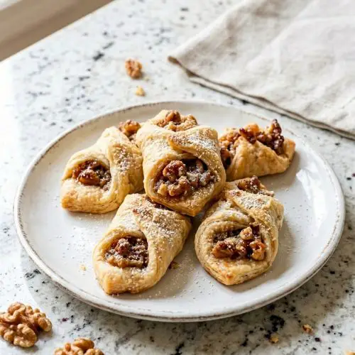 Italian Nut Rolls Cookies