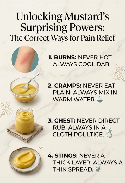 You’re Probably Using Mustard Wrong for Pain Relief — Here’s What Actually Helps