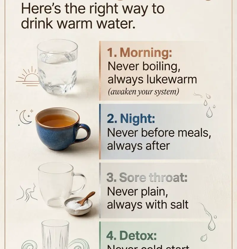Are You Drinking Warm Water the Wrong Way? Tiny Mistakes That Change Everything