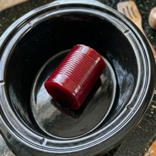 3-Ingredient Slow Cooker Cranberry Cobbler
