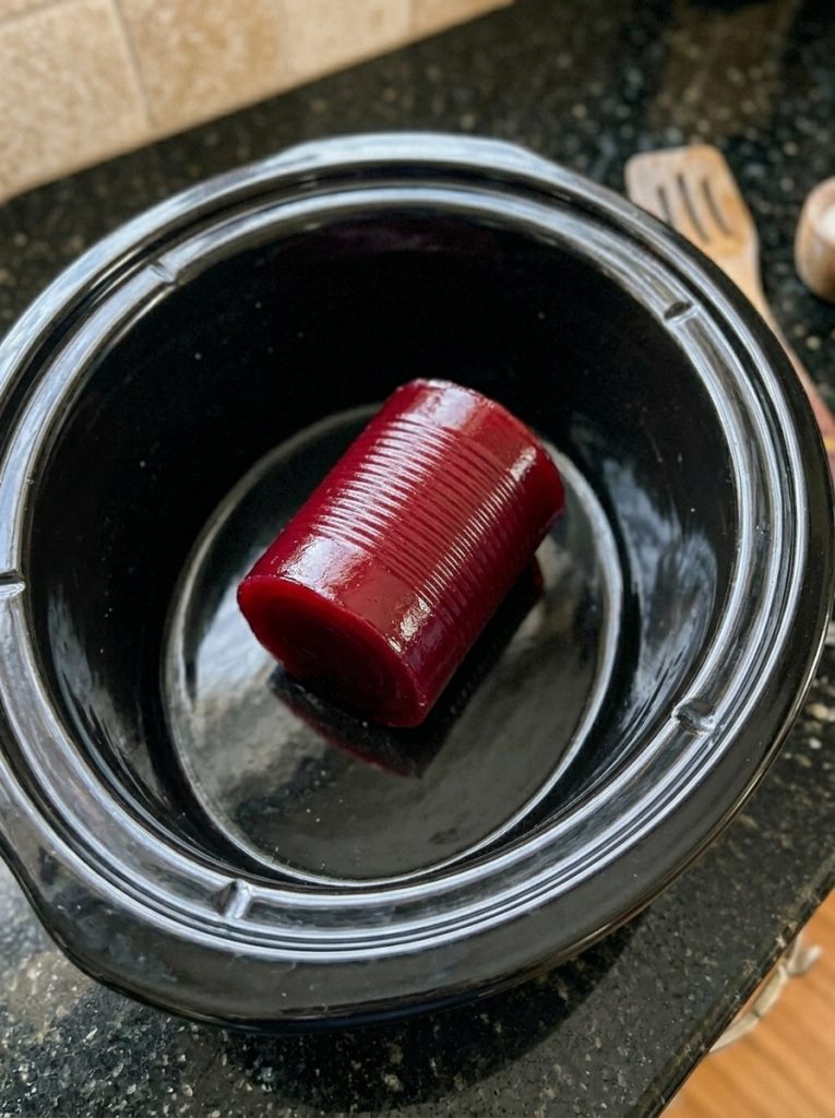 3-Ingredient Slow Cooker Cranberry Cobbler