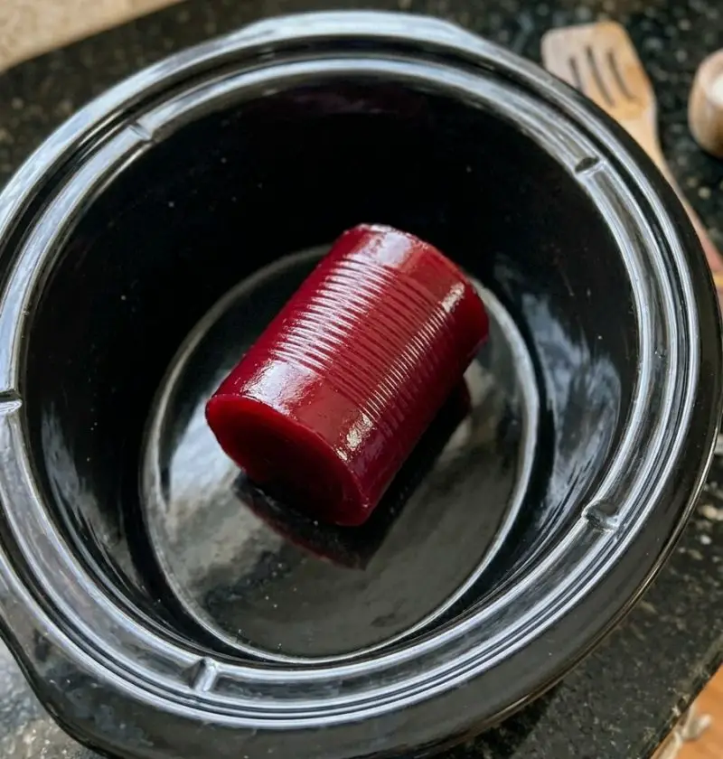 3-Ingredient Slow Cooker Cranberry Cobbler