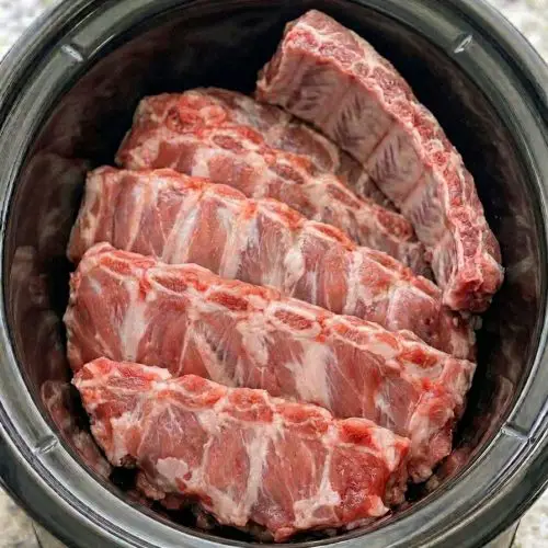 5-Ingredient Slow Cooker Tax Day Ribs