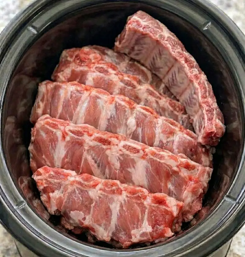 5-Ingredient Slow Cooker Tax Day Ribs