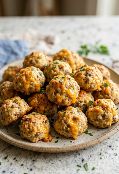 Southern 3-Ingredient Sausage Balls