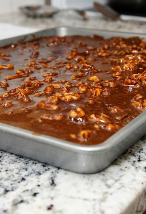 Sheet Cake That Tastes Like Brownies