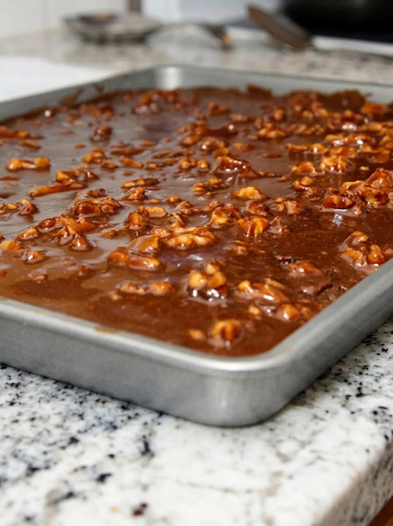 Sheet Cake That Tastes Like Brownies