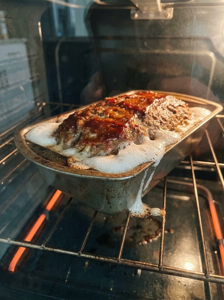 Why Your Meatloaf Has White Foam Oozing Out Of It — And Why It’s Usually Totally Normal