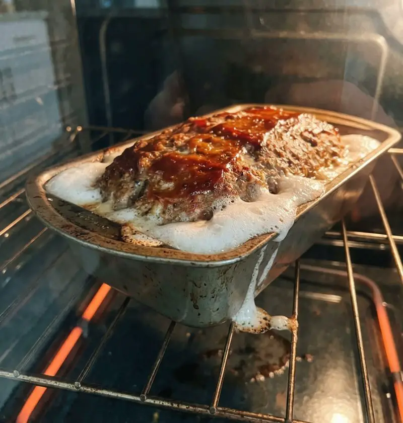 Why Your Meatloaf Has White Foam Oozing Out Of It — And Why It’s Usually Totally Normal