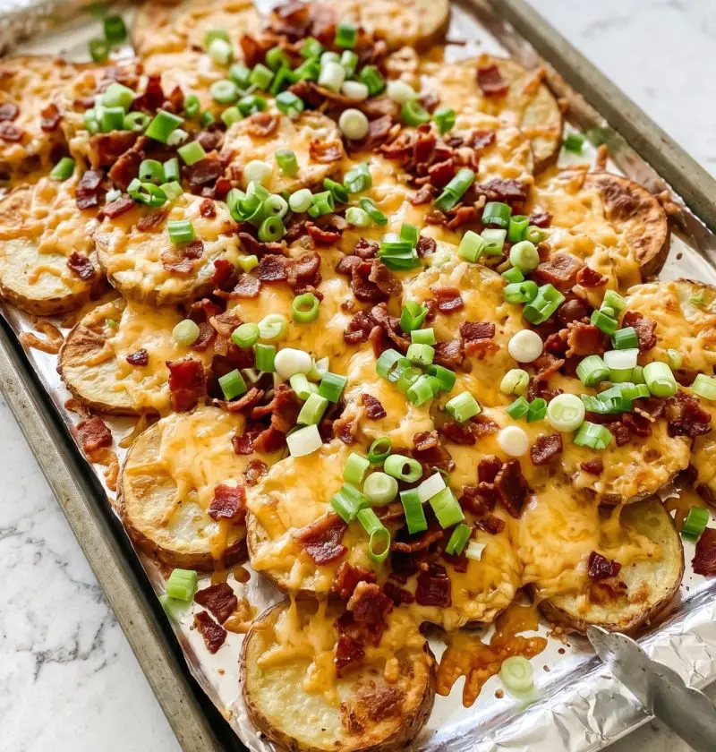 Oven Baked 4-Ingredients Irish Nachos