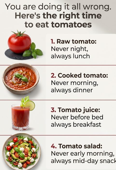 Nobody Told Me the Time I Eat Tomatoes Could Actually Matter