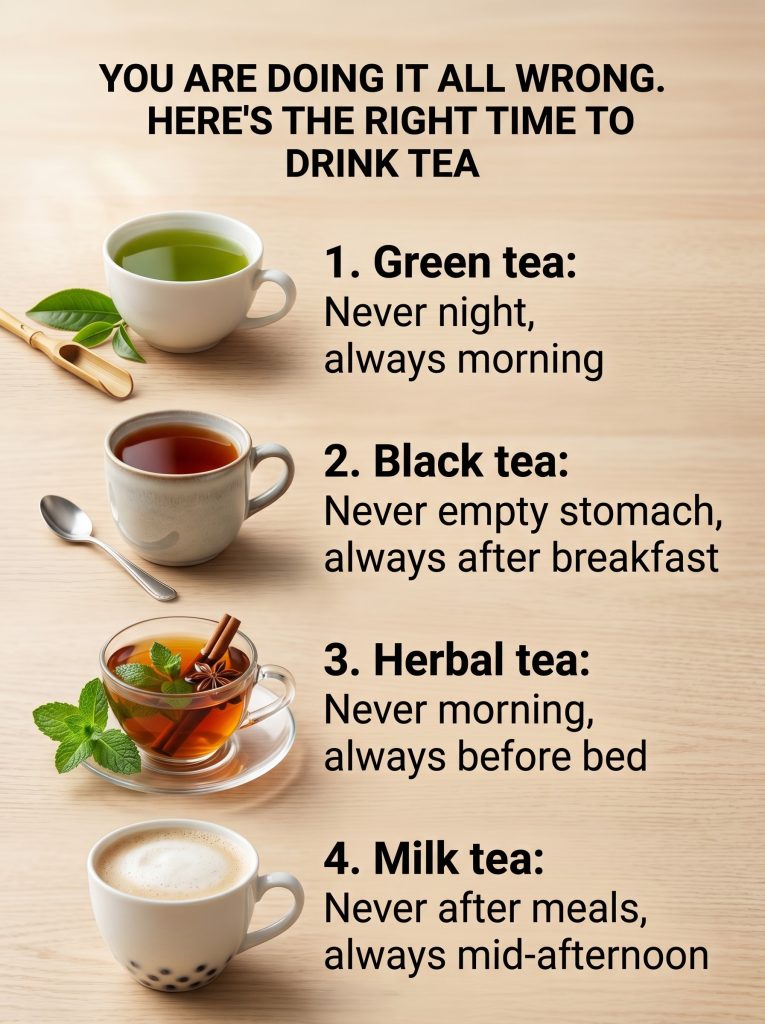 You’re Probably Drinking Tea at the Wrong Time of Day