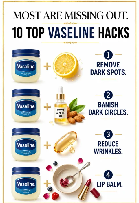 10 Clever Vaseline Tricks Most People Still Don’t Know About