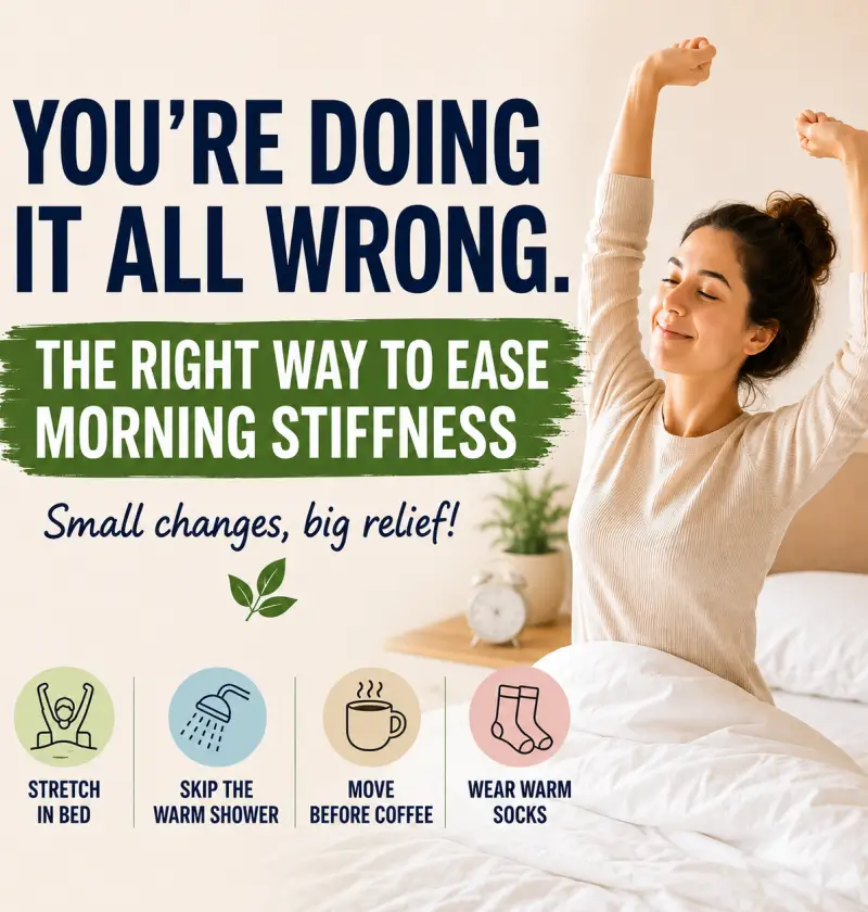 Why Your Body Feels So Stiff in the Morning — And What Actually Helps