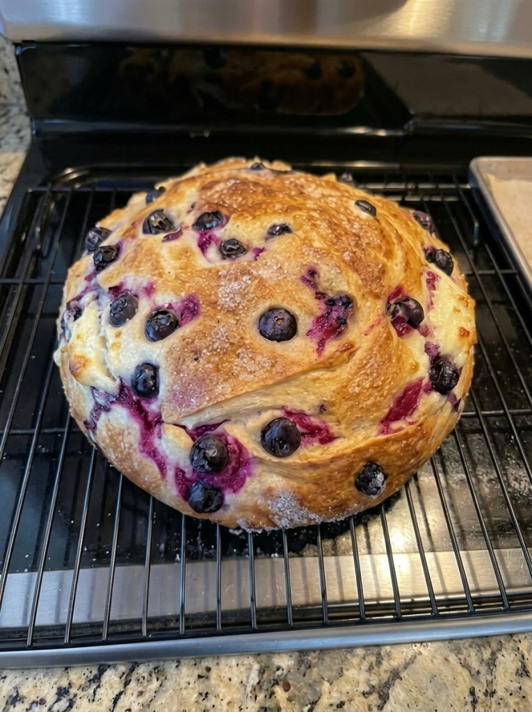 Blueberry Cream Cheese Loaf
