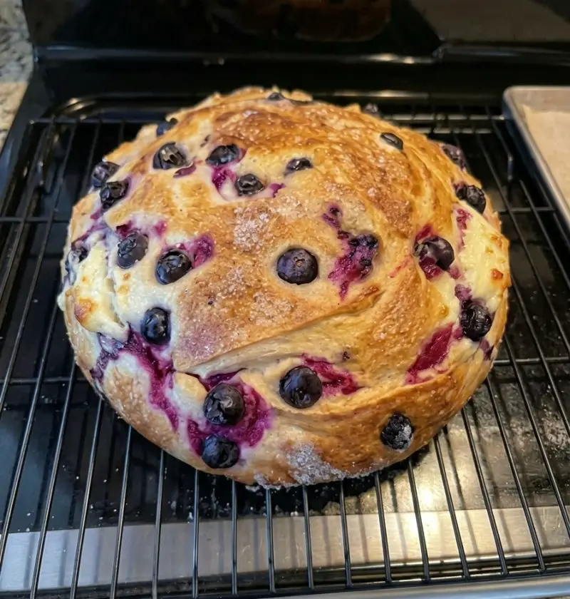 Blueberry Cream Cheese Loaf