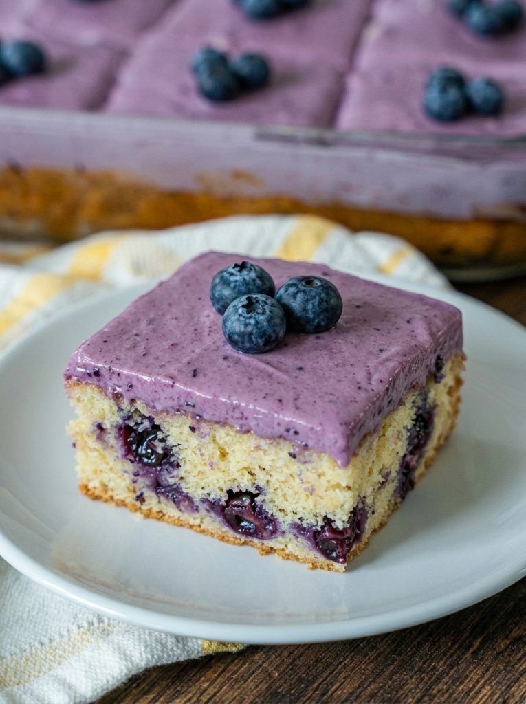 Bea’s Blueberry Sheet Cake