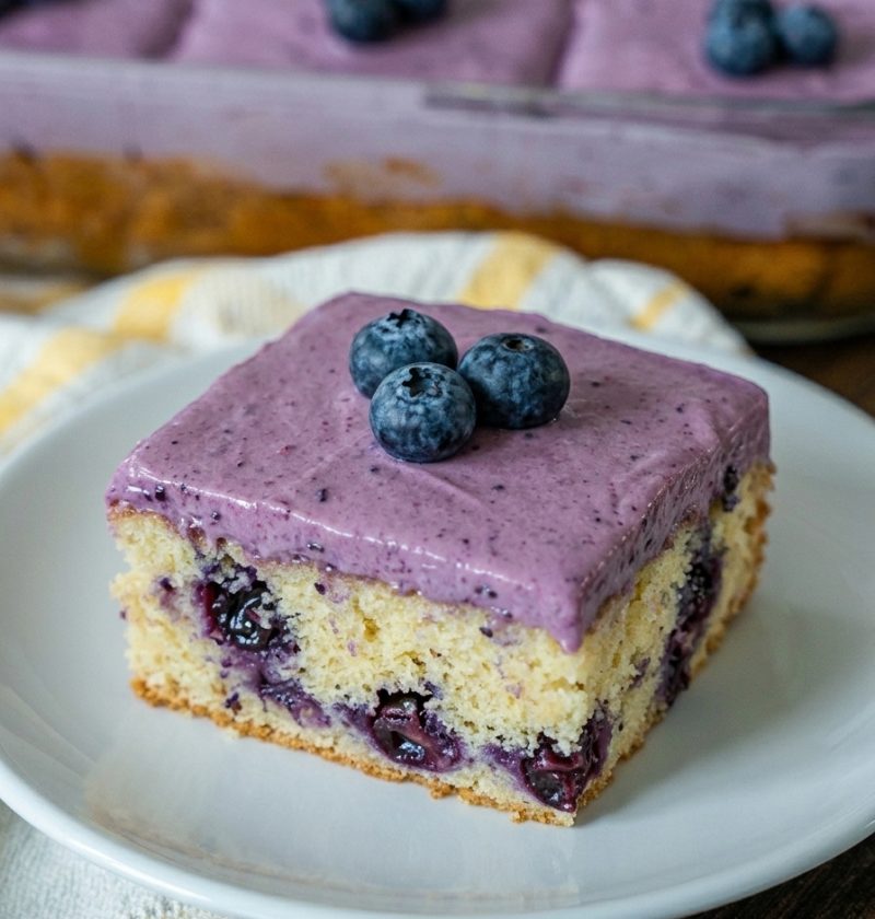 Bea’s Blueberry Sheet Cake