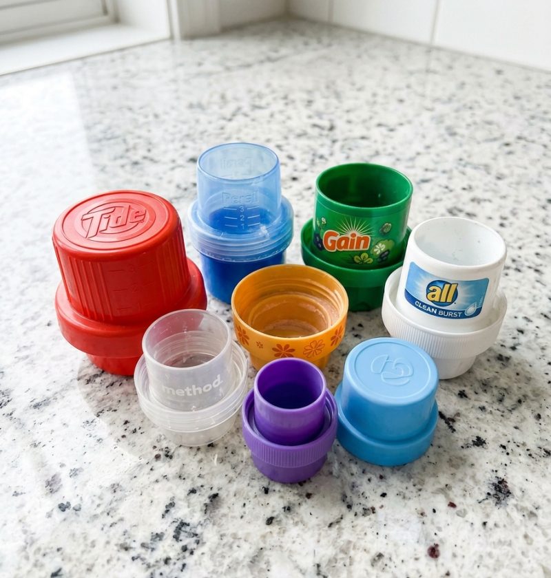 10 Surprisingly Useful Ways to Reuse Laundry Detergent Caps (Yes, Really)